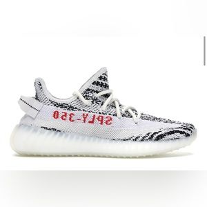 USED YEEZYS ZEBRA COLOR WAY YEEZY BOOST 350 V2